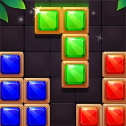 Ikon Blok Puzzle - Ledakan Permata